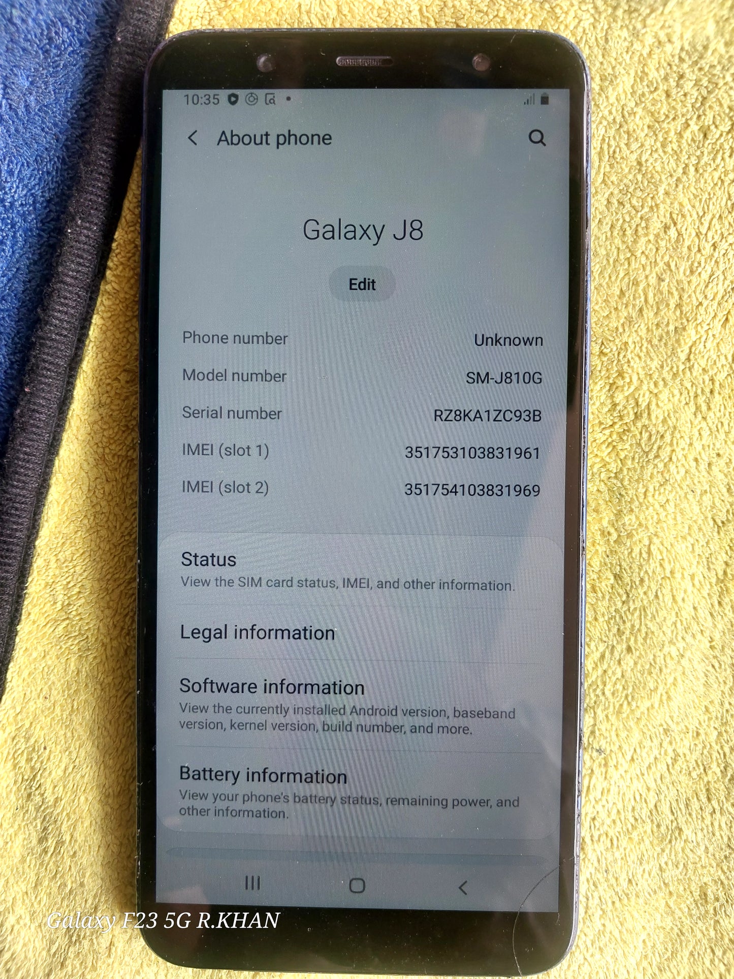 Samsung j8 4/64 GB