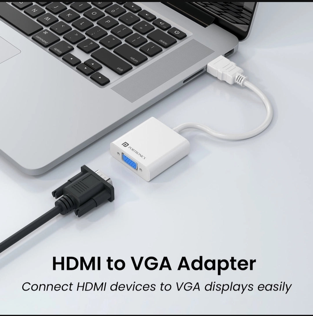HDMI TO VGA CONVERTER - ADAPTOR