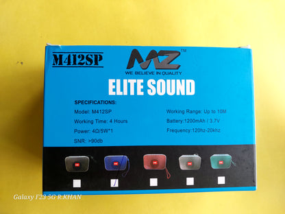 Elite Sound M412SP bluetooth speaker