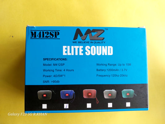 Elite Sound M412SP bluetooth speaker