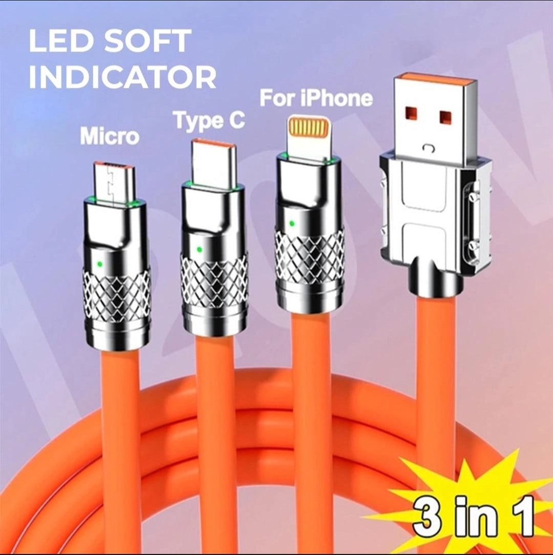 3 In 1 120W Cable
